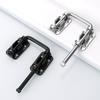 Stainless Steel 90/180 Degree Bolt Safety Door Buckle Home Hardware Indoor Sliding Door Hasp Anti-Theft Latch