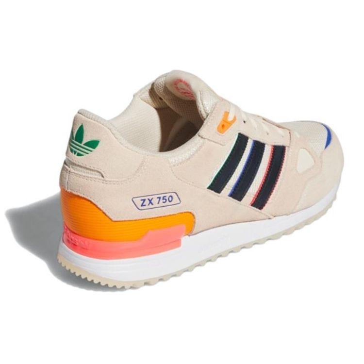 adidas Originals ZX 750 'Dark Cream' Unisex Retro Running Sneakers GW4211