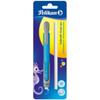 Pelikan Pen-eraser Supplied with a Replacement Eraser, 0.000000 Black
