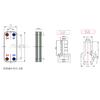 Plate heat exchanger 0.2P0.5P1P condensing evaporator