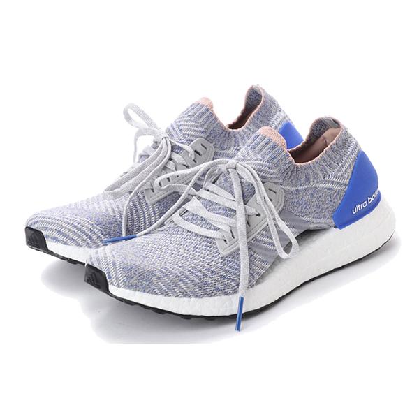 New Adidas Ultra Boost X Grey Two Hi Res Blue Women's BB6155