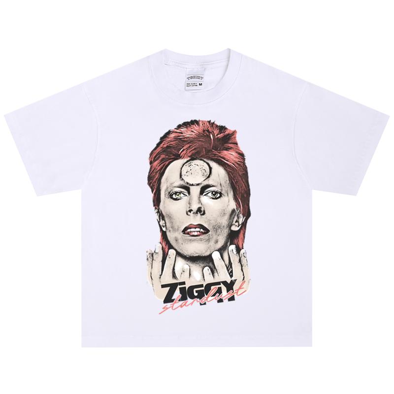 David Bowie T-Shirt, Soft Fabric Casual Daily Wear XXXXL