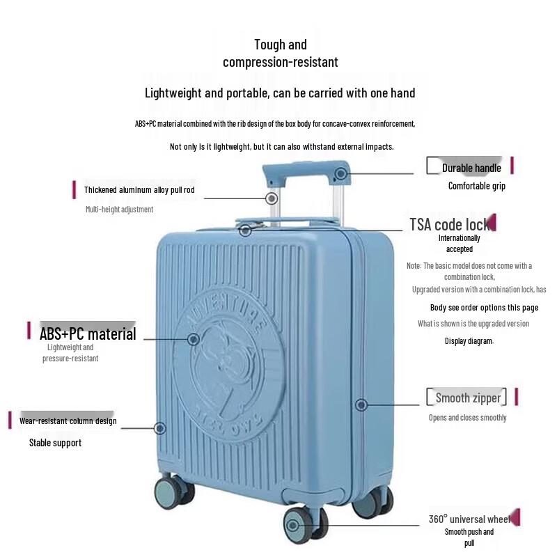 Diplomat BB-L3311 17-inch Bubu Collab. Carry-On Suitcase