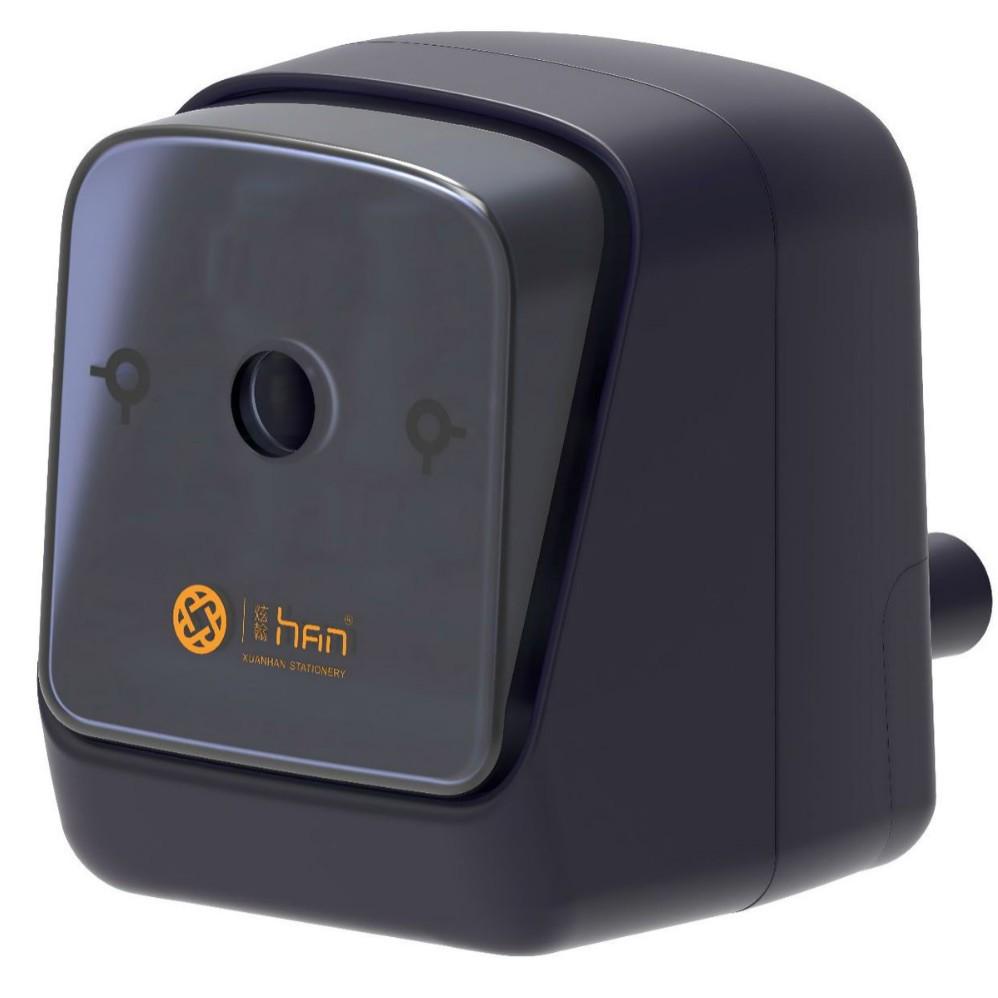 Rotating Large-Caliber Hand-Crank Pencil Sharpener for Students and Children - Automatic Function Available