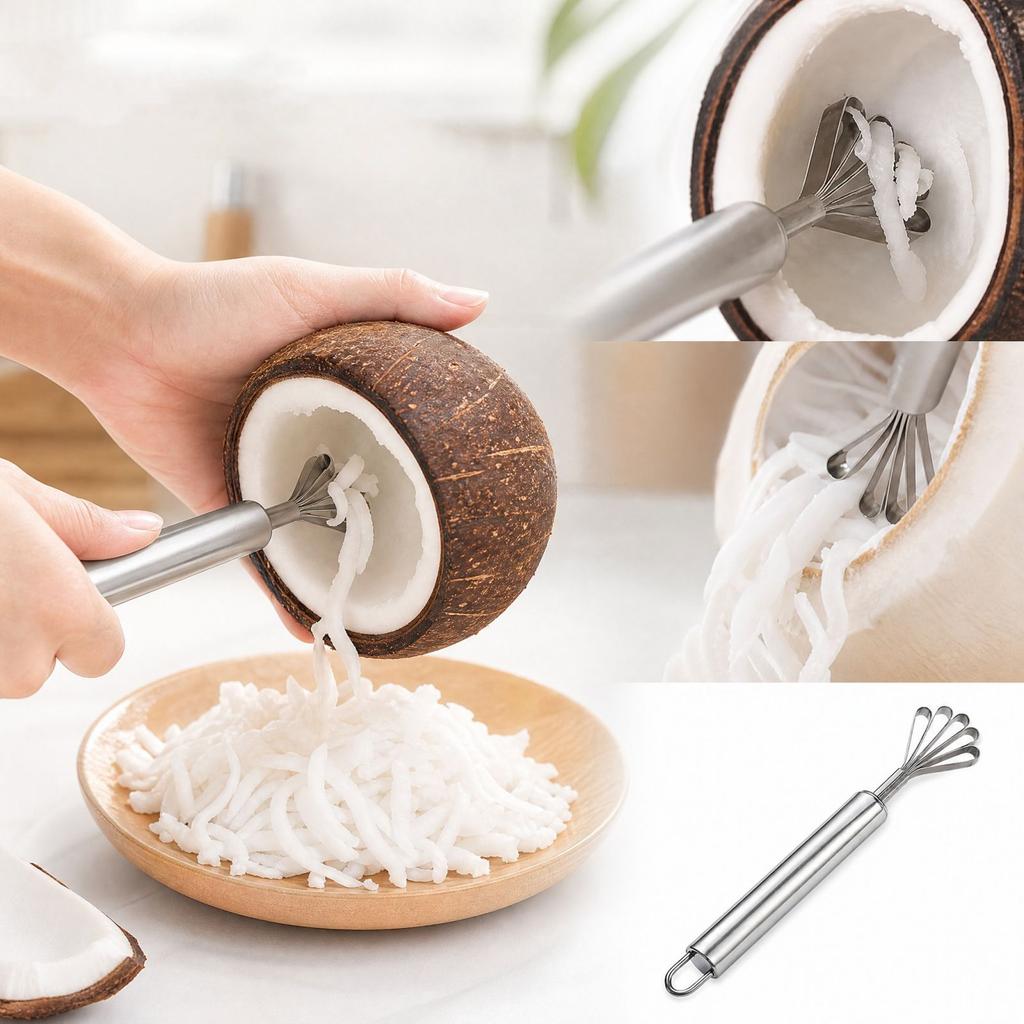 Stainless Meat Shredder Manual Grater Tool for Kitchen Prep