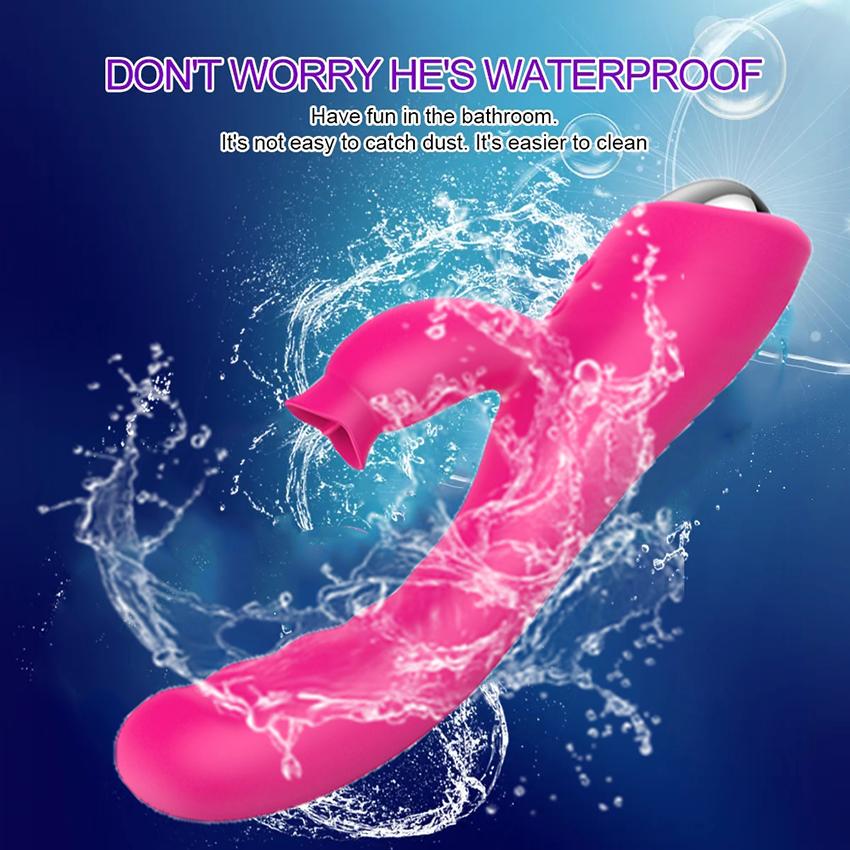 12 Speed G Spot Vibrator USB Rechargeable Powerful Dildo Rabbit Vibrator for Women Clitoris stimulation Massage Adult sex toys