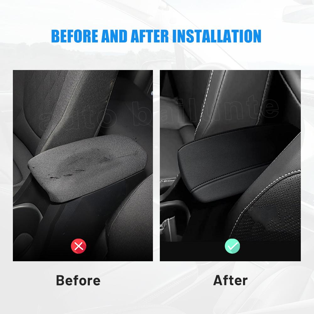 For Toyota 4Runner 2010 - 2017 2018    2022 2023 Center Console Cover Armrest Cover Leather Protect Car