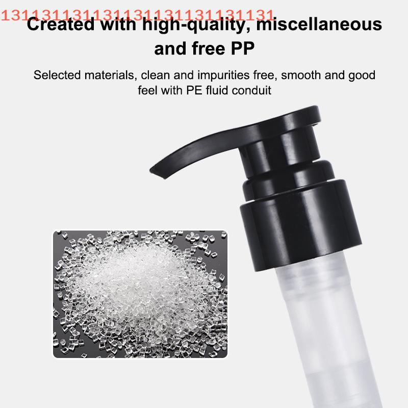 PP Soap Pump Liquid Dispenser Head Round Push Type With 28 Thread Bath Bottle Press Nozzle Lotion Tube For Bath Accessory