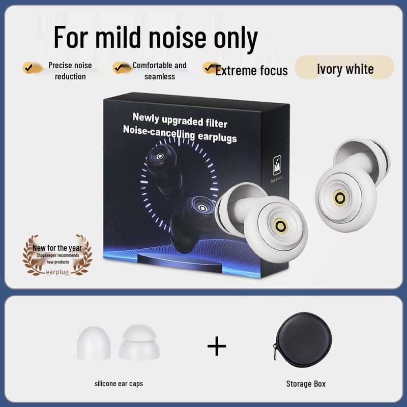 New Super Soundproof Silicone Earplugs: Noise Reduction for Sleep & Snoring