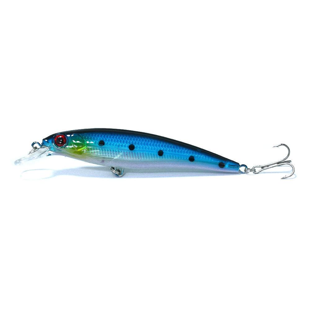 10Color Lure Bait Set for Long Casting Universal11cm13.4gBionic Hard Bait Freshwater Seawater Full Swimming Layer Fishing Gear F