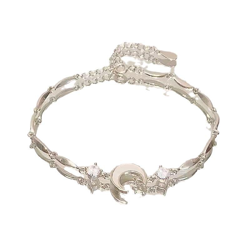 Summer-Ready: Chinese Ethnic Style Light Luxury Bracelet - Trendy and Versatile for Women