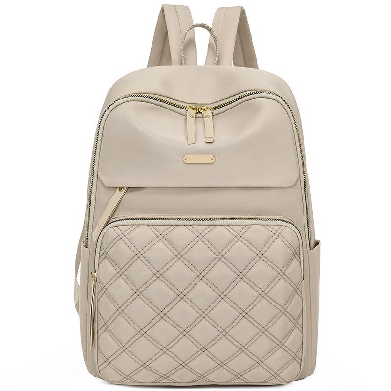 Rucksack mit großem Fassungsvermögen, Neuer modischer Rucksack mit trendiger Textur für den Weg zur Arbeit und Damen-Rucksack-Trend