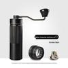Stainless Steel Manual Coffee Grinder with External Adjustment and Seven-Star Ghost Teeth for Pour-Over Brewing