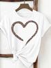 (Asian Size) trend lovely flower style Print Female Clothing T Shirt Woman Women Fashion Tee Top Short Sleeve Graphic T-shirts
