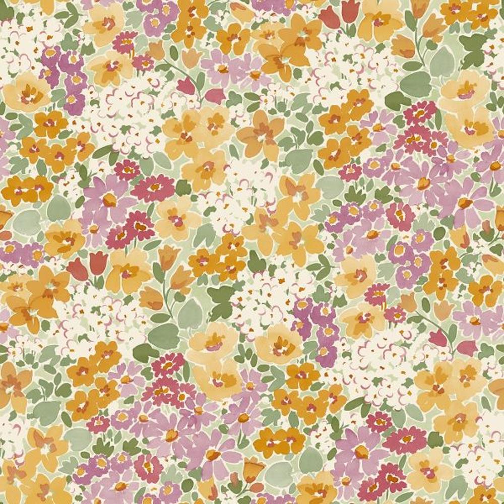 Grandeco Ditsy Floral Textured Wallpaper