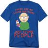 South Park Unisex Adult No Stupid Questions T-Shirt