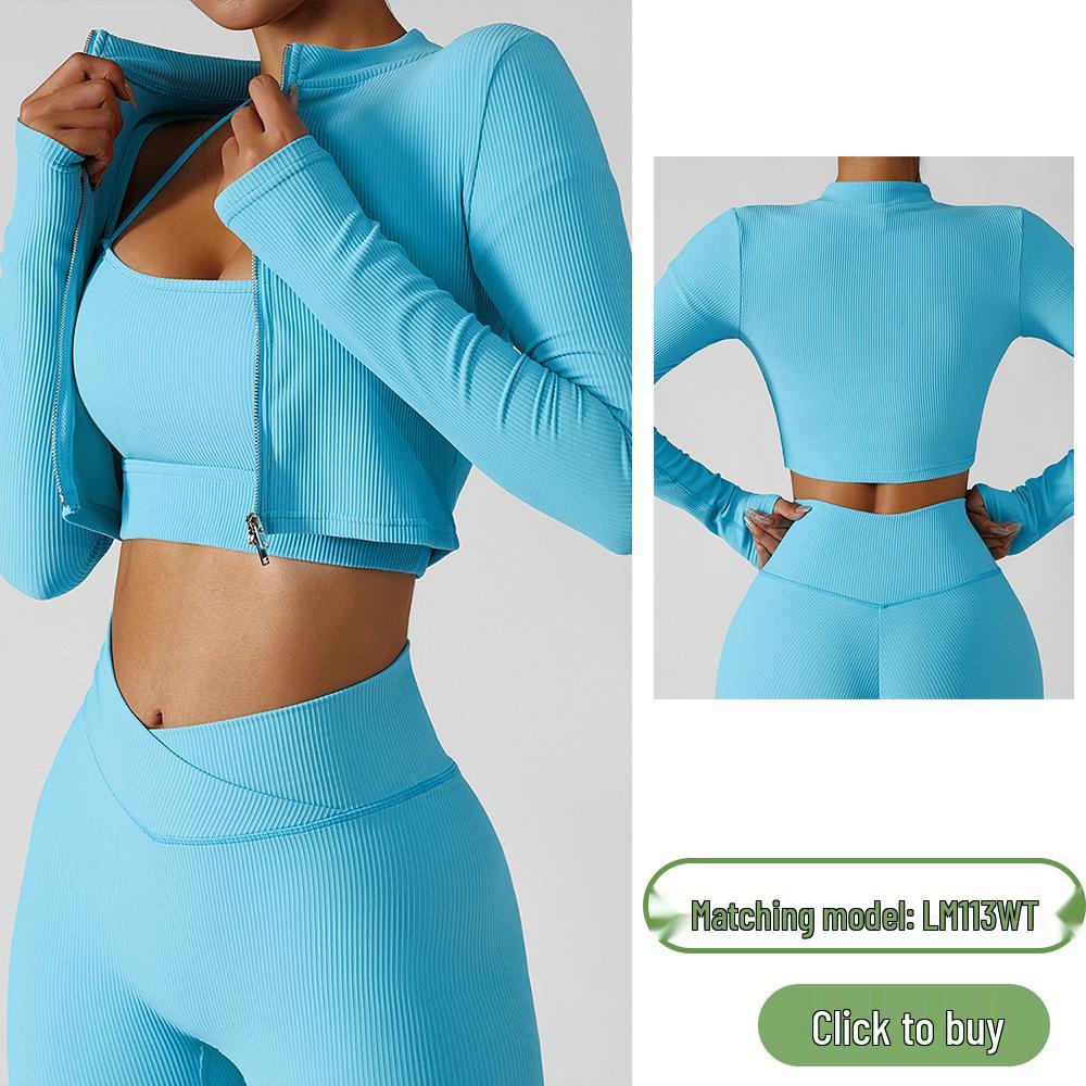 Cross-Border High Impact Shock-Absorbing Yoga Sports Bra