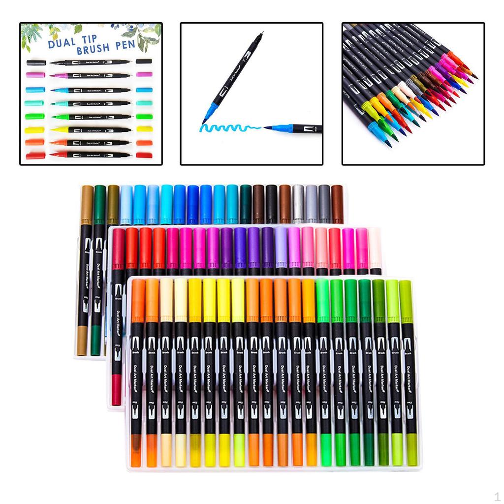 60/100 Color Flexible for Manga Painting Writing Art Crafts Projects