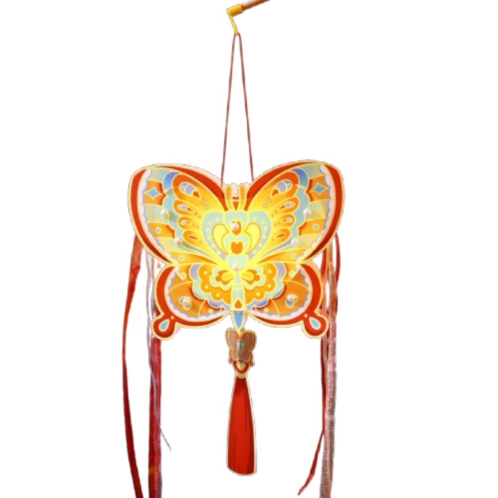 Traditional 2025 Snake Year Portable Lantern PVC Children Handheld Lantern  Mid-Autumn Festival