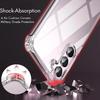 Shockproof Clear Case For Samsung Galaxy S25 S24 S23 S21 FE S22 Plus Ultra Silicone Soft Case For Samsung A56 A36 A54 A34 Cover