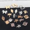 Evil Eye Charms with Butterfly & Starfish Connectors for DIY Jewelry Bracelets & Necklaces