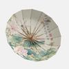 New three-fold 16-bone color glue new Chinese retro national style umbrella gold aluminum alloy skeleton folding umbrella