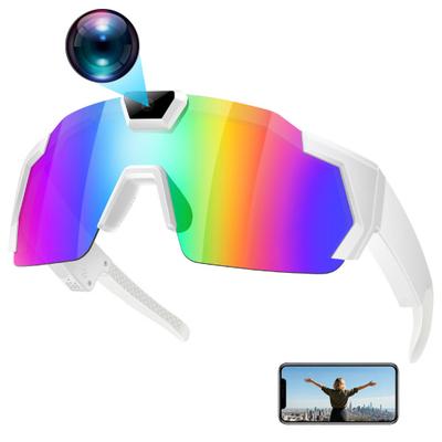 4K POV Brille Intelligente Baseball-Sonnenbrille mit Kamera Fotos Audios Videos Aufnahme Leichtgewicht Herren Damen Kamera