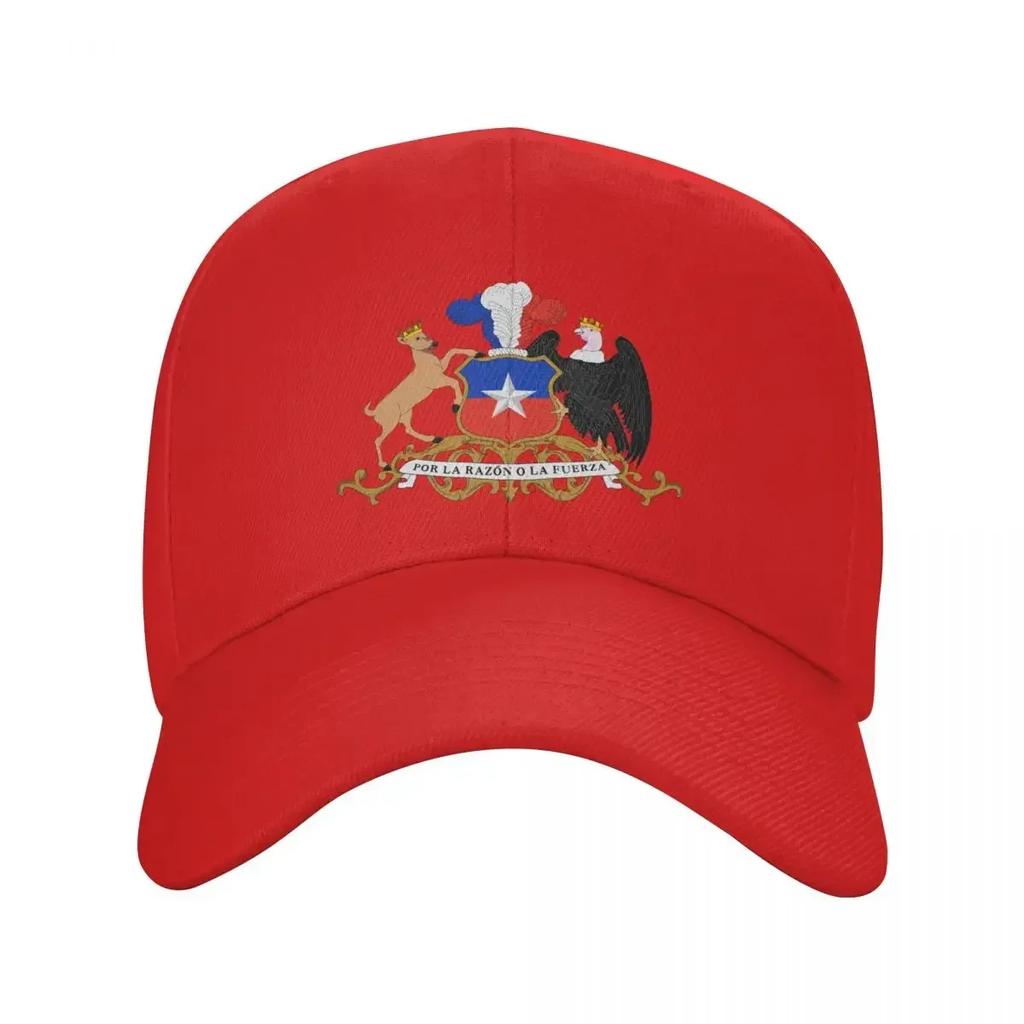 Personalized Coat Of Arms Of Chile Baseball Cap Sun Protection Unisex Womens Adjustable Chilean Flag Dad Hat Spring Snapback