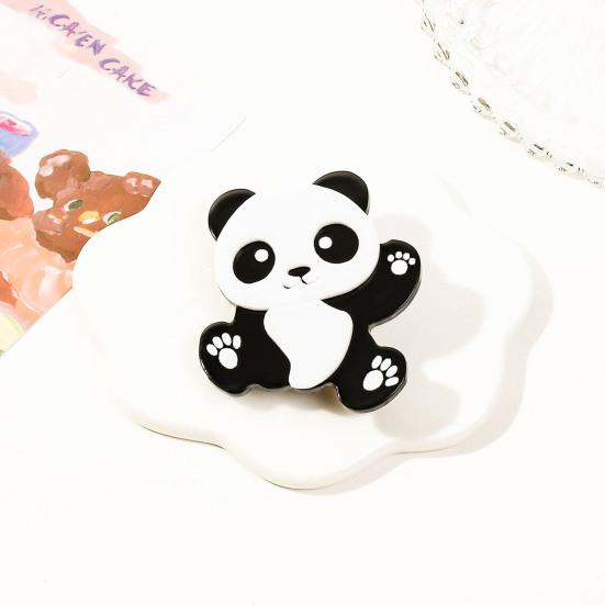 Panda Shape Hair Pin Anti-slip Design Hair Clip Vivid Appearance Hairpin Women Girl Decorative Hair Accessory