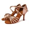 Scarpe da Ballo da Sala Latino Tango da Donna Salsa Tacco Alto 8.5CM