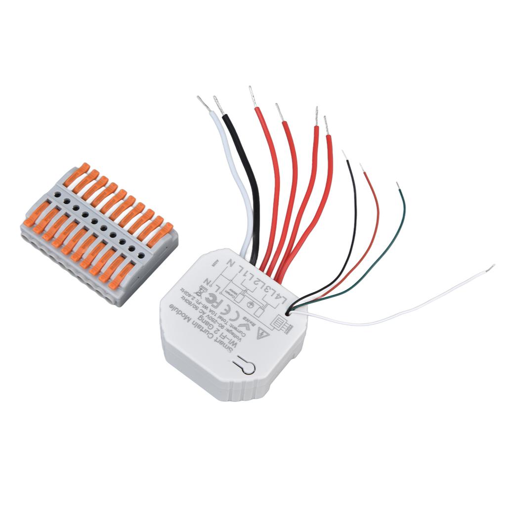 מודול מתג וילונות חכם 2 דרך Wifi מודול פתיחת וילונות עם שלט רחוק אפליקציה ותזמון