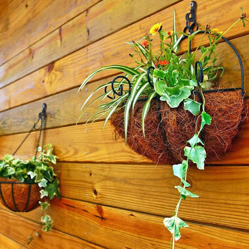 10 Stück Lichterhaken, Lichterhaken, Schraubhaken zum Aufhängen von Lichterketten und Drahtpflanzen, Windspielen