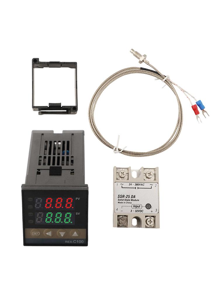 AC250V 3A Relay Temperature Control For Labs Digital Temperature Controller Solid State Relay Stainless Steel Material