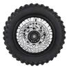 10 Inch Rear Wheel Rim Tire Assembly 80 100 10 3.00 10 12mm Axle Rear Wheel Tire and Rim Inner Tube Assembly Includes