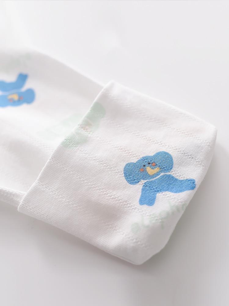 Kimono-Style Newborn Tops | Class A Pure Cotton | Belly Protection | 0-3 Months | Unisex | Size 52 | Spring/Summer