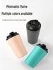 12oz Mehrfarbige Isolierte Edelstahl-Kaffeetasse mit Direkttrinkdeckel