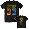 Guns N Roses T Shirt Official Use Your Illusion World Tour New Black
