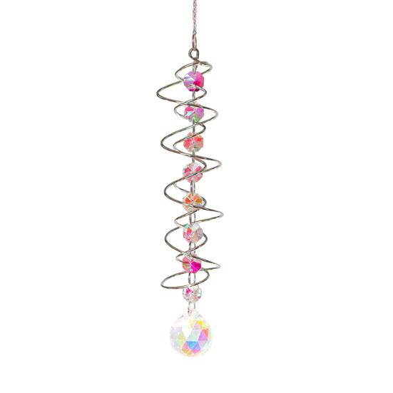 Pencereler İçin Kristal Güneşlikler, Renkli Şifa Işığı Kristal Güneşlik, Prizma Kristal Sarkıt Kolye, Spiral Rüzgar Çanları, İç Mekan Dış Mekan Teras