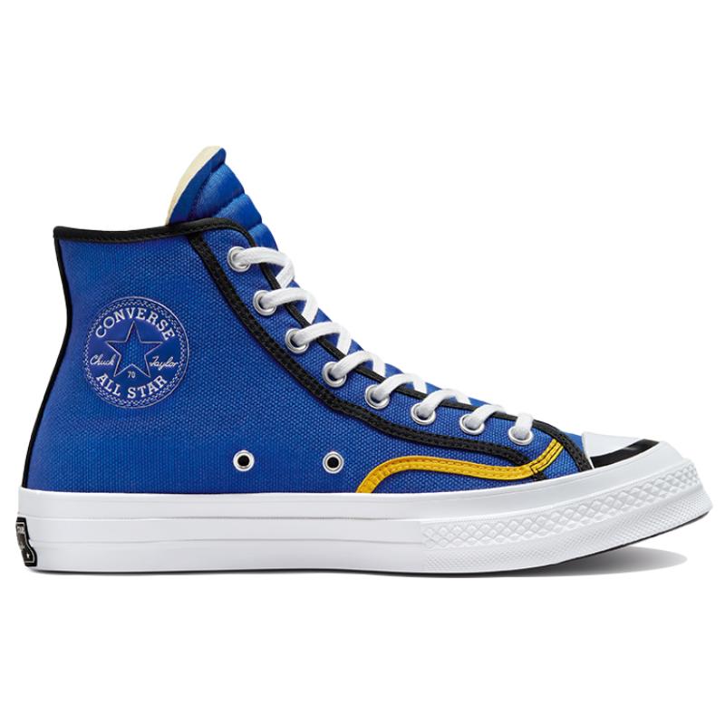 Converse Chuck Taylor All Star 1970s Comfortable and Versatile Classic Abrasion and Breathable High-top Canvas Shoes Unisex Indigo