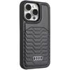Audi Synthetic Leather Magsafe Iphone 13 Pro / 13 6.1 Czarny/Black Hardcase Au-Tpupcmip13P-Gt/D3-Bk
