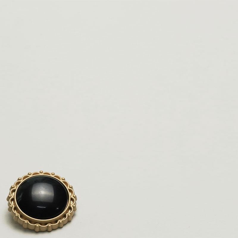 Celebrity Pearlescent Metal Buttons Tweed Jacket Coat Buttons Sweater Suit Decorative Buttons