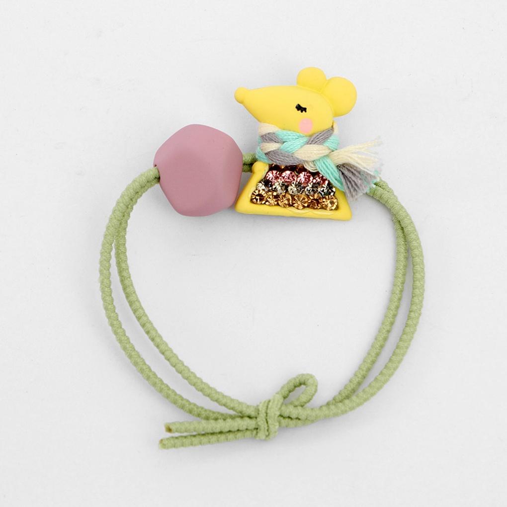 Women's Cubic Muffler Mouse Headband Point Hair Scrunchie
