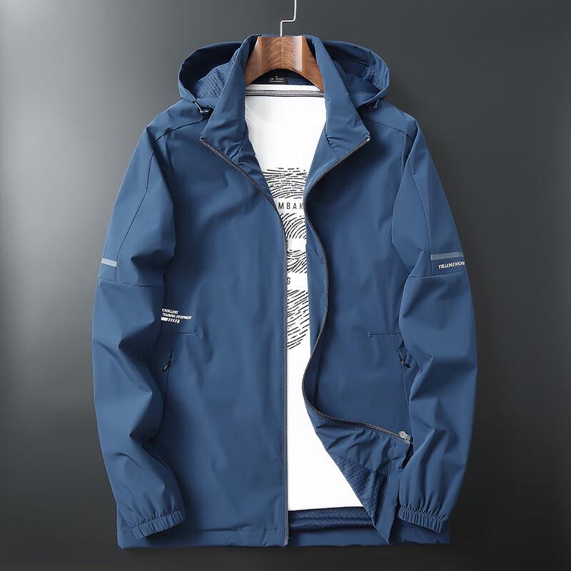 Debinze Men s Plus Size Detachable Hooded Jacket 3XL