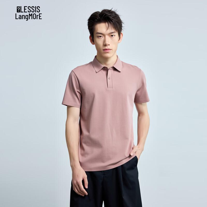 LILANZ Men s Luxury Plain Soft Short Sleeve Polo Shirt 185