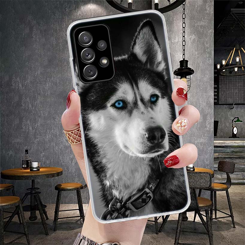

Siberian Husky Dog Soft Phone Case For Samsung Galaxy S22 S23 S24 S25 Edge S26 Ultra S20 FE S21 Plus + Fundas Coque Galaxy S20 S Samsung S25 Ultra