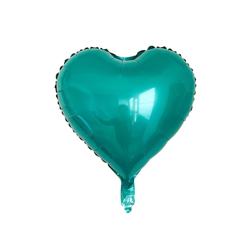 Heart-shaped Aluminum Foil Balloon - 18-inch Valentine's Day Confession Balloon