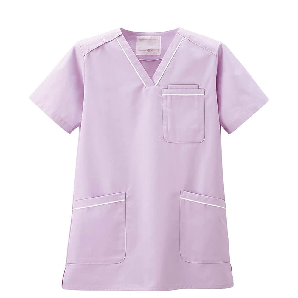 Nursery Scrub Sweet Medical Nursing Lab Coat, Women s, Size Small, Lavender, 9007107A