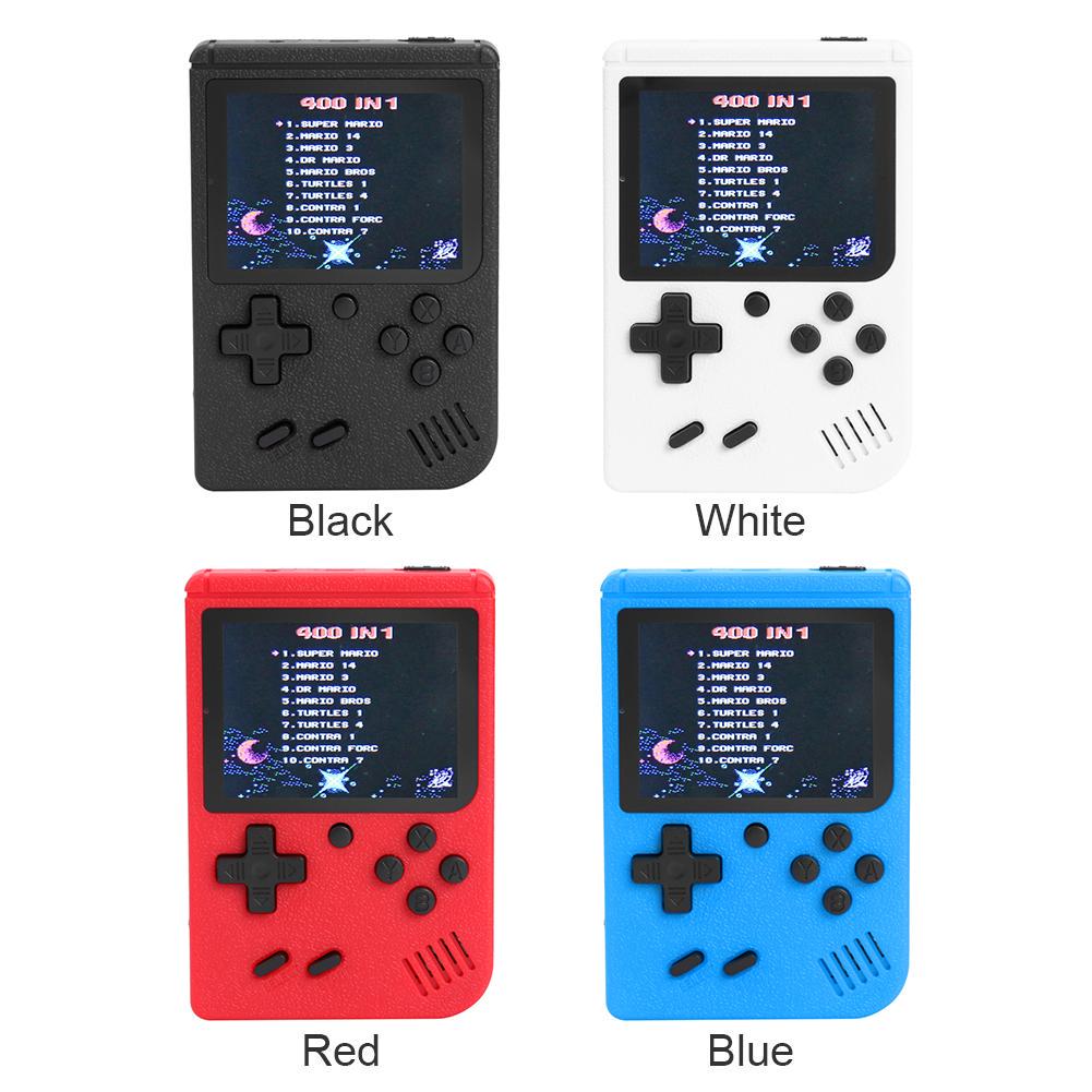 Buy 3 Inch Handheld Retro FC Game Console Built-in 400 Games 8 Bit Game ...