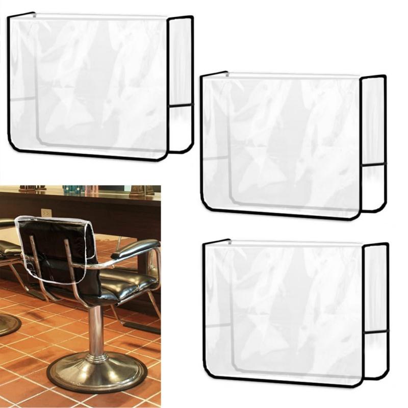 Chair Back Cover Plastic Transparent Salon Chair Back Cover Suitable For Most Standard Chairs To Prevent Stains