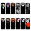 Hot Sale Skull Faces Neck Tube Men Bandana Changeable Face Mask Snood 1PC Women Magic Multi-use Outdoor Unisex Warmer Popular Scarf